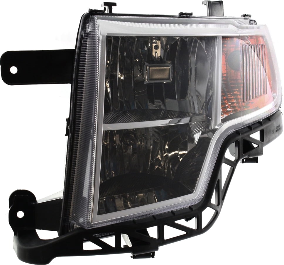 Replacement RBF100102Q Headlight Compatible With 2007-2010 Ford Edge Left Driver Halogen With bulb(s) CAPA Certified