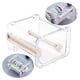 thumbnail image 4 of Paquete de 8 Dispensador de Cinta Adhesiva Washi Transparente de Escritorio Visible, Cortador de Cinta, Soporte de Cinta en Rollo, 4 of 5