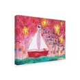 thumbnail image 2 of Trademark Fine Art 'Adventure Awaits - Sailboat' Canvas Art by Jennifer McCully, 2 of 3
