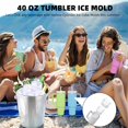 thumbnail image 2 of Ice Mold Tcamp para vaso Stanley Cup de 900 a 1200 ml, color verde, 2 of 9