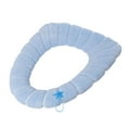 thumbnail image 5 of Oblong Toilet Seat Cover Household Seasons Toilet Seat Thickened With Handle Winter Toilet Ring Washable Sets Wear Knitted Toilet Seat, 5 of 9