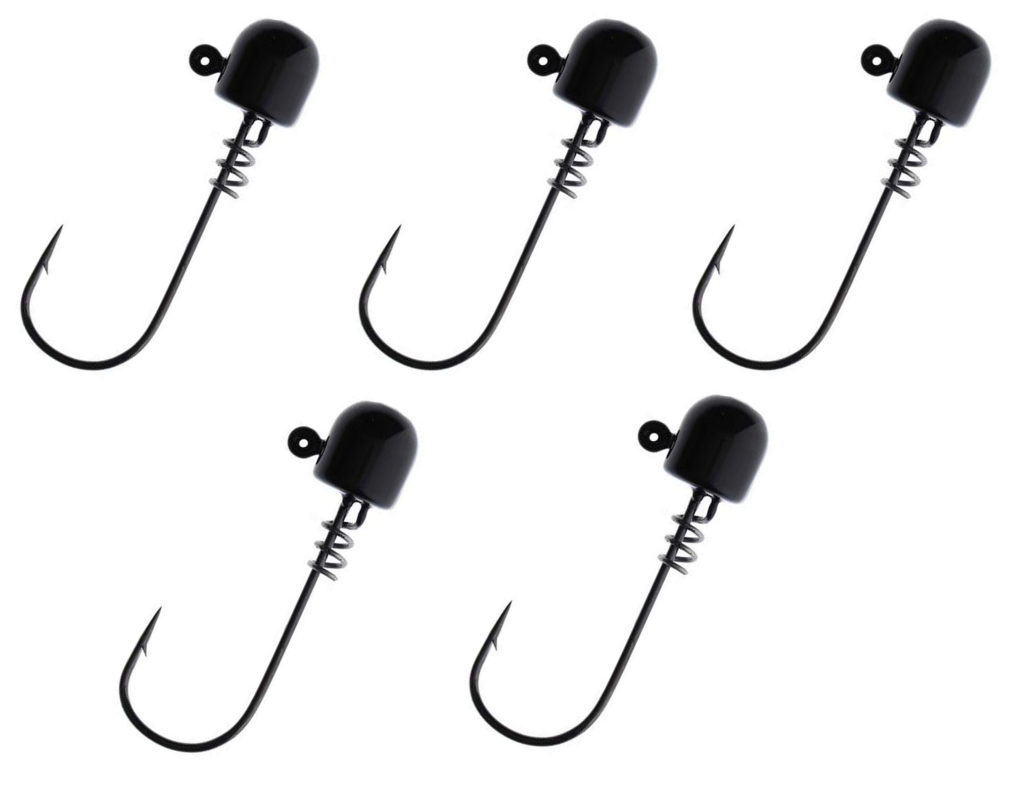 Reaction Tackle Tungsten Screw Lock Jig Heads (5-Pack) - image 2 of 5