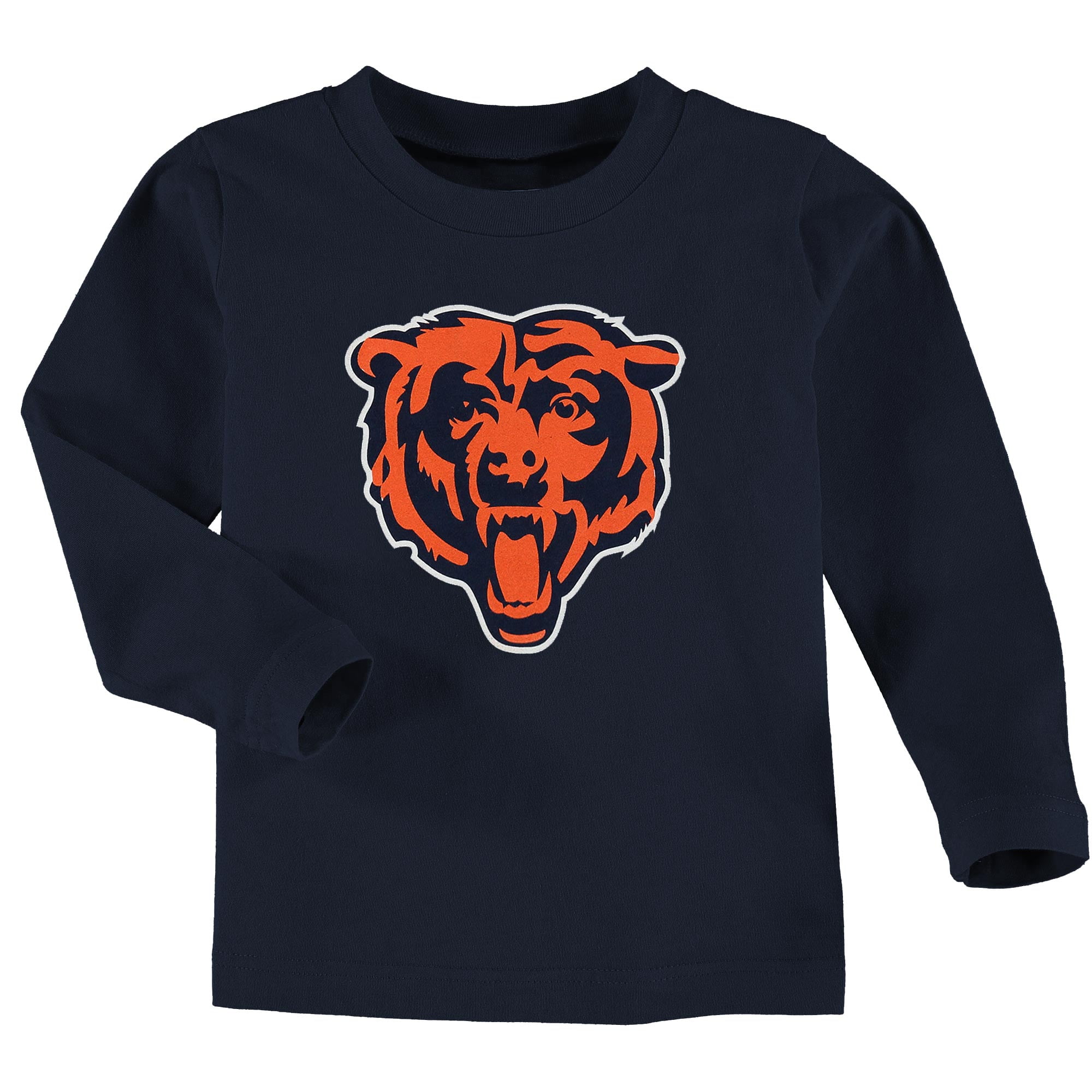 Toddler Chicago Bears Logo Long Sleeve 