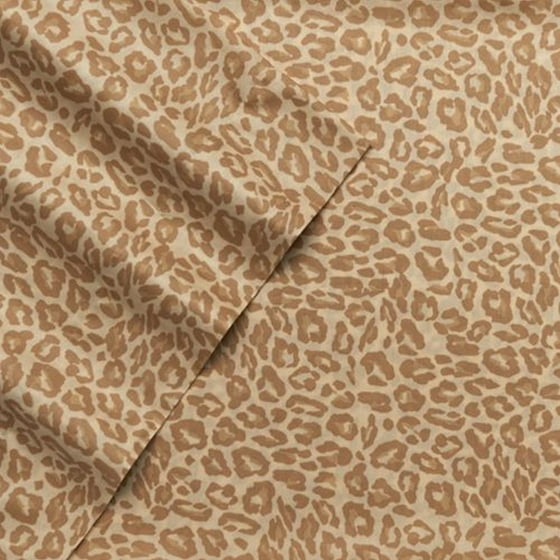 Juicy Couture Cheetah Animal Print Cotton Sheet Set Twin ...