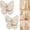 White, variant on 2Pack Rotating Butterfly Adhesive Wall Hooks,270° Swivel 3 Prong Design, Strong Stick On Organizer,Adjustable Wings for Inner & Outer Corners,Bathroom and Entryway(White)