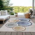thumbnail image 6 of Addison Rugs Chantille Indoor/Outdoor Transitional Organic Beige Washable Rectangle Rug, 10' x 14', 6 of 6