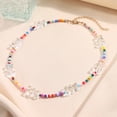 thumbnail image 4 of Collar de cuentas de oso de goma Harajuku para mujer, Gargantilla acrílica de arcoíris, seta Y2K, joyería Bohemia para niñas, regalo de Navidad, 4 of 4