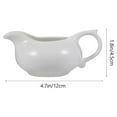 thumbnail image 2 of 2Pcs Sauce Container Sauce Boat Coffee Ceramic Sauce Cup Ceramic Gravy Boat Gravy Container, 2 of 5