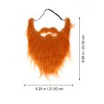 thumbnail image 2 of ADDHAT 4Ud Falsas Barbas Para Fiesta Con Y Postizos Color Surtido Para Decorar Y Animar Eventos, 2 of 7