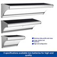 thumbnail image 4 of Outdoor Courtyard Waterproof Solar Wall Light LED Body Sensor Light Wall Light Garden Lighting Wall Light 24 Light, 4 of 5