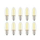 thumbnail image 1 of Material de Vidrio de Protección Ambiental 10 piezas E12 Bombilla, bombilla Led, iluminación del gabinete para bulbos de paisaje de automóviles luces incrustadas hoteles, 1 of 7