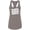 Heather Grey, variant on Auntie Auntie Auntie Racerback Tank