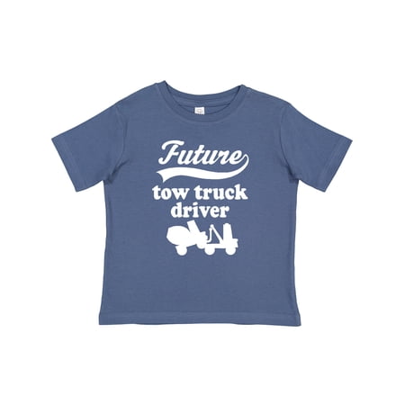 Inktastic Future Tow Truck Driver Childs Boys Baby T-Shirt