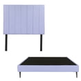 thumbnail image 1 of Box Base Cama Slim + Cabecera Queen Size Argos Lila, 1 of 8