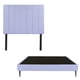 thumbnail image 1 of Box Base Cama Slim + Cabecera Queen Size Argos Lila, 1 of 8