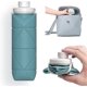 thumbnail image 1 of Collapsible Water Bottles Leakproof Valve Reuseable Bpa Free Silicone Foldable Travel Water Bottle For Gym Camping Hiking Travel Sports Lightweight Eu, 1 of 4