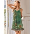 thumbnail image 2 of Ekouaer Nightgowns for Women Sleeveless Night Gown V Neck Sleep Shirt Chemise Night Shirt Soft Sleep Dress, 2 of 6
