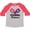 Heather and Red, variant on Inktastic Pickleball Princess Girls Toddler T-Shirt