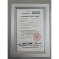thumbnail image 2 of V-F Floor Truss Circular Sign (White,Reflective Sticker,6X6)(ref-2022-4), 2 of 2