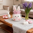 thumbnail image 7 of ZhyrZng Long Eared Rabbit Candy Bag - Easter Cookie Packaging 10 Inch featuring Drawstring Design & Polyester Material, Cute Bunny Gift Sack for Holiday Party Favor & Toy Storage Holder, 7 of 7