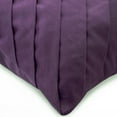 thumbnail image 2 of Purple Throw Pillow Cover, 18x18 inch (45x45 cm) Throw Pillow Cover, Faux Suede Pillowcases, Textured Pintucks Solid Color Pillow Cover, Solid Throw, Modern - Purple No Limits No Lines, 2 of 3