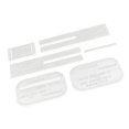 thumbnail image 1 of 6 Piezas 1 de Pntils Acrílicas para Herramientas, Pntils de Estampado en Relieve para Manualidades en Cuero BLESIY Plantilla de acrílico transparente, 1 of 7