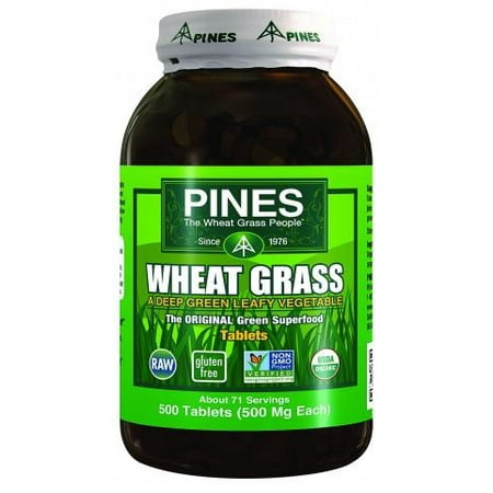 - Pines International Wheat Grass - 500 Mg - 500 Tablets