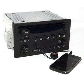 Restored Chevy & GMC 2005-2009 Truck Radio - AM FM CD Player w Aux MP3 Input OEM 15850275 (Refurbished)