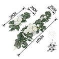thumbnail image 4 of jifeng Wedding Arch Flowers ,Arch Fake Flower, Silk Flowers Hanging Rustic Artificial White, 4 of 4