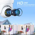 thumbnail image 2 of Cámara De Seguridad Domo Hd Wifi De Visión Nocturna Alarma, 2 of 8