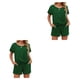 thumbnail image 2 of Jumpingount Conjunto de 2 piezas de camiseta, pantalones cortos, deportes, Fitness, atlético, Top, traje de moda para discoteca, traje de verano Type3 NO3, 2 of 6