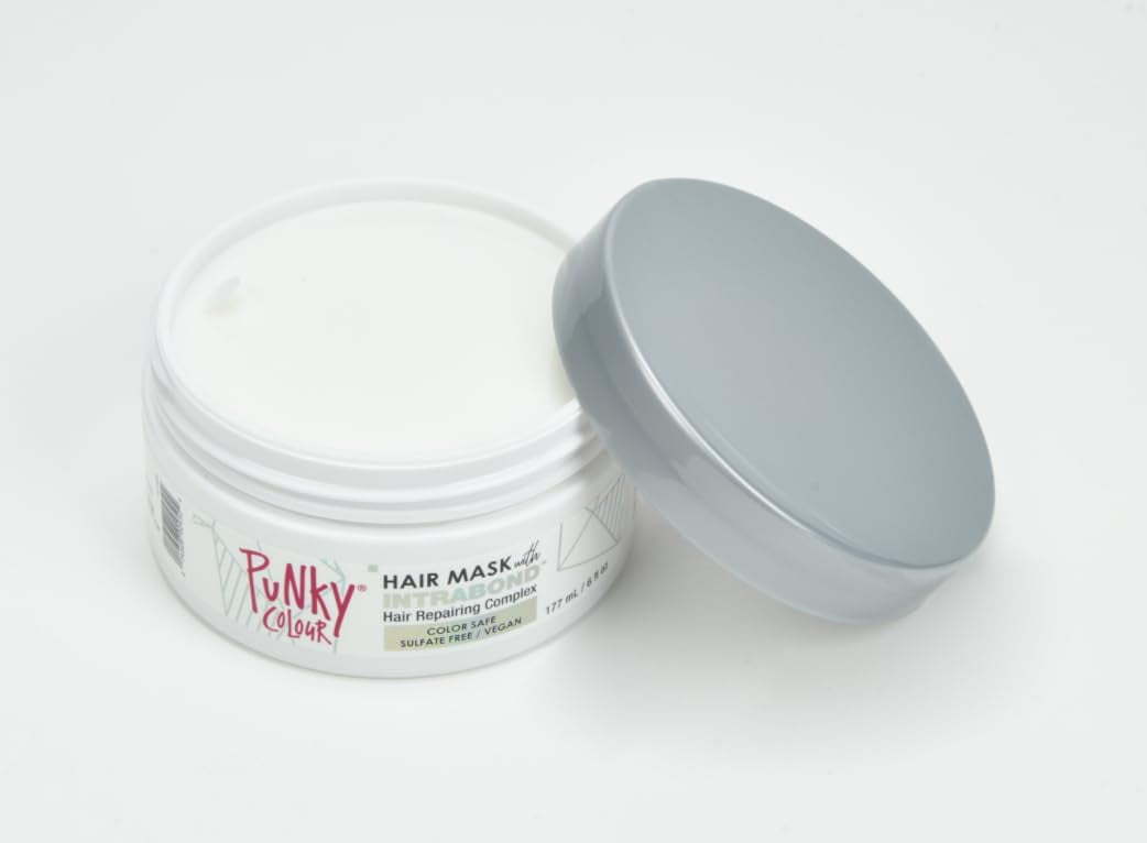 Punky Hair Treatment Mask, Hair Mask for Dry Damaged Hair with Intrabond Repairing Complex, 6 oz