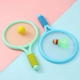 thumbnail image 3 of Zhaomeidaxi Kids Badminton Racket Set Kids Anti skid Badminton Rackets Set 2 Backyard Parent child Game Set, 3 of 8