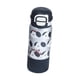 thumbnail image 4 of Botella de agua aislada para niños, botella para beber de acero inoxidable, bonita, con , taza de agua aislada para deportes de verano, camping Cachorro negro, 4 of 8
