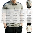 thumbnail image 4 of IhhxPro Big and Tall Men's Short Sleeve Moisture-Wicking Collared Shirt Contrast Shoulder Performance Summer Casual Athletic Fit Quick Dry Golf Outdoor M-4XL, 4 of 7