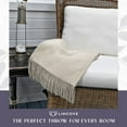 thumbnail image 2 of Lincove Wool Throw Blanket - Soft & Naturally Warm, 2 of 3