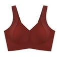 thumbnail image 4 of RMGVDSD Womens Seamless Bra Minimizer Bras For Women No Underwire Full Coverage Bras Seamless Soft Support Plus Size Lifting Bra Running Sports Bras, 4 of 6