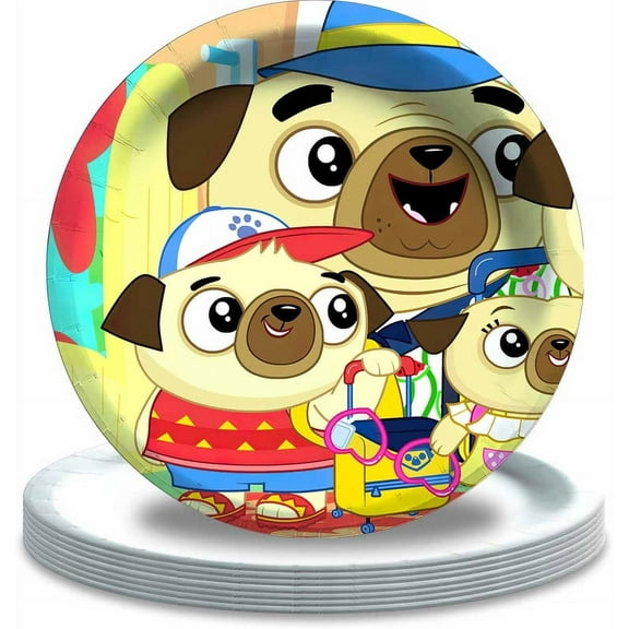 Chip and Potato Paper Plates Party Supplies Birthday Dinnerware Decorations Tableware Disposable