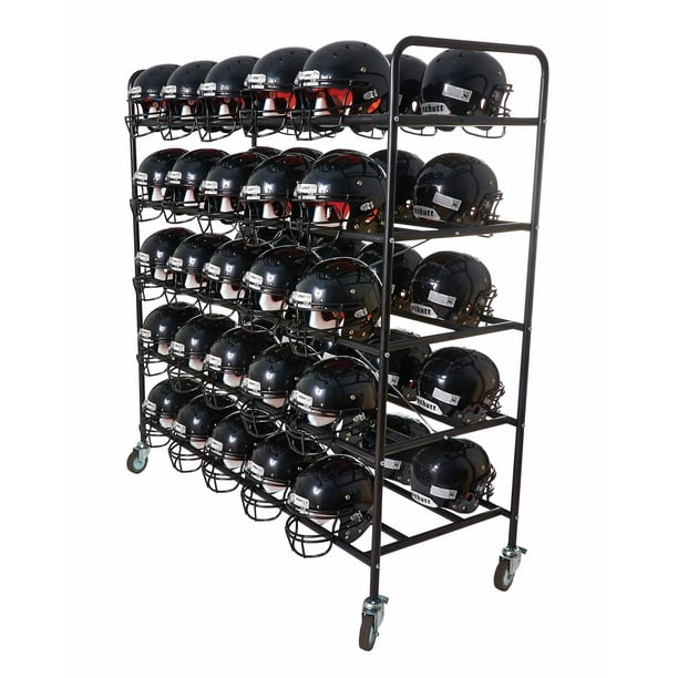 Football Helmet Storage Cart