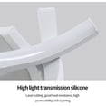 thumbnail image 4 of Aplique LED de pared para interior, moderno aplique de pared de 16 W, iluminación acrílica, 1000 lm, blanco cálido, 3000 K, para salón, dormitorio, pasillo y escalera., 4 of 4