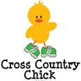 thumbnail image 3 of CafePress - Cross Country Chick Large Mug - 15 oz Ceramic Large White Novelty Mug, 3 of 4