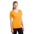 thumbnail image 4 of Sport-Tek V-Neck Tee (LST353) Gold, M, 4 of 6