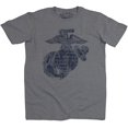 thumbnail image 2 of Black Ink Design US Marines USMC Classic Eagle, Globe, & Anchor Men's T-Shirt, 2 of 2