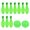Multicolor, variant on Yibooy Halloween Bowling Set Glow in The Dark Bowling Set for Kids Toys Party Supplies