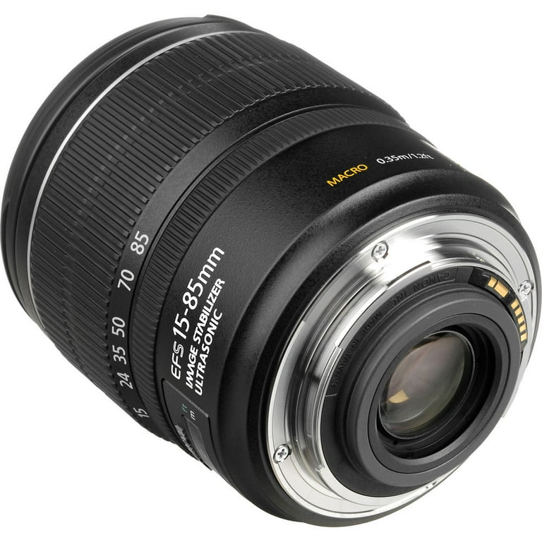 Canon EF-S 15-85mm f/3.5-5.6 IS USM Lens, Wide Angle Zoom for DSLR
