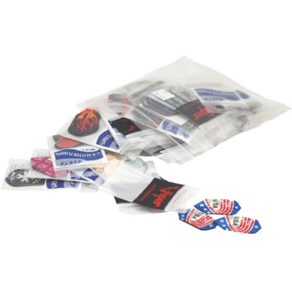 Viper V-Lux Glitter Standard Dart Flights, 50 Sets of Flights (150 Total)