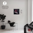 thumbnail image 5 of Black And Red Hanging Sneaker Canvas Wall Art by Notoriart, Gallery Wrapped, 20" x 20", 5 of 7