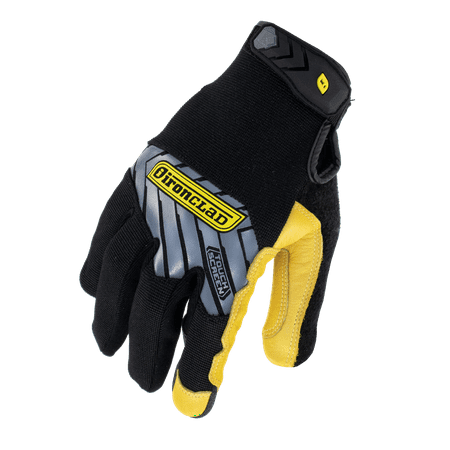 

Ironclad Command Touch Screen Pro Work Gloves; Gold Goatskin Leather