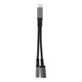 thumbnail image 3 of USB-C to 3.5Mm Headphone Adapter with PD Compatible with Galaxy S20 Ultra S20 Z Flip S20Plus, 3 of 3
