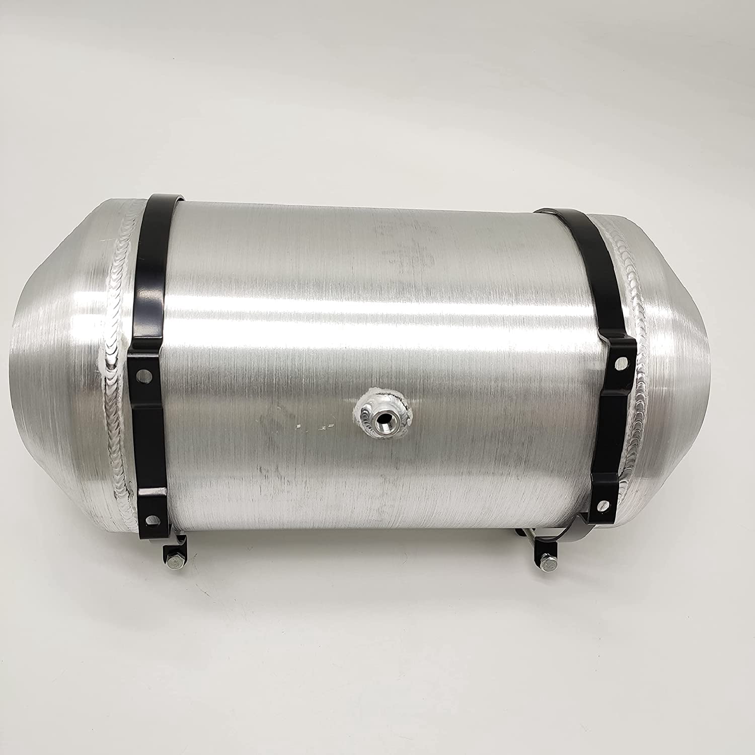 JSD AUTO PARTS 6.75 Gallons Gas Tank / Fuel Tank Aluminum End Fill Spun 10" x20" 1/4 NPT Outlet